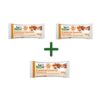 Karamelovo-arašidová chrumkavá proteínová tyčinka v mliečnej čokoláde 2+1 ZADARMO