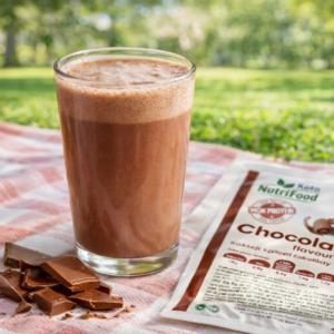 Čokoládový proteínový koktail do Keto diéty na chudnutie