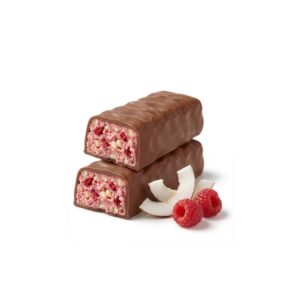 Malinovo-kokosová proteínová tyčinka