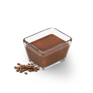Kávový proteínový puding