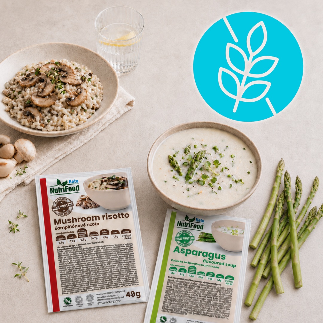 Bezlepkové potraviny NutriFood Keto