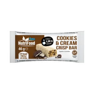 Cookie&Cream proteínová tyčinka v bielej čokoláde